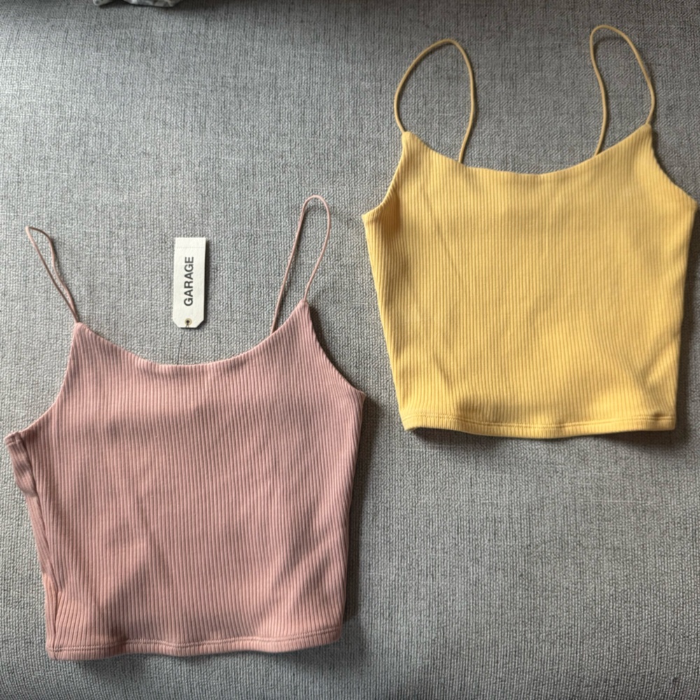 Garage crop tops
